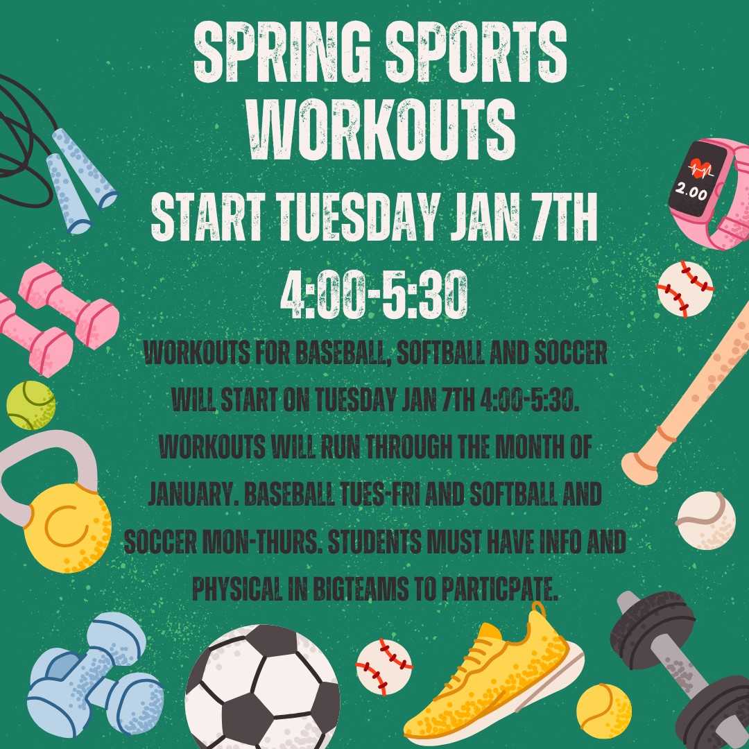 spring sports workouts